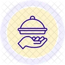 Food Serving Meal Icon