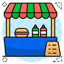 Food Shop Food Store Street Food Icon