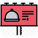Billboard Cloche Food Icon