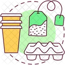 Food-soiled paper  Icon