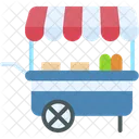 Food Stall Food And Restaurant Stall Icon