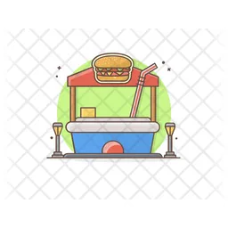 Food Stall  Icon