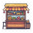 Food Stall Food Street Food Icon