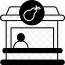 Food Stall Food Shop Local Marketplace Icon