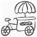Food Stall Food Stand Food Cart Icon