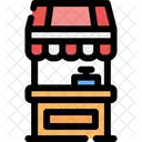 Food Stand Kiosk Icon