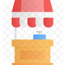 Food Stand Kiosk Icon