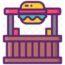Food Stand Food Stall Food Cart Icon