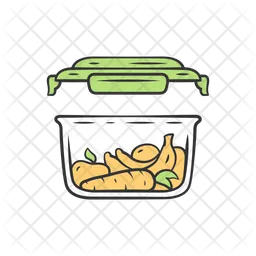 Food Storage Container  Icon