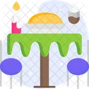Food Table  Icon