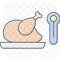 Food Temperature  Icon