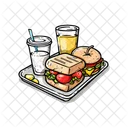 Food Restaurant Tray Icon