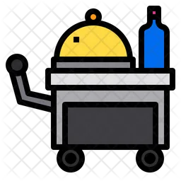 Food Trolley  Icon