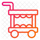 Food Trolley Flight Food And Restaurant Icon