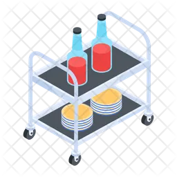 Food Trolley  Icon