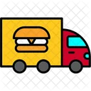 Food Truck Vehicle Icon