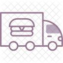 Food Truck Vehicle Icon