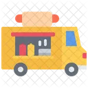 Truck Hot Dog Icon