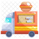 Food Truck Food Delivery Icon