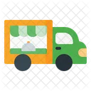 Food Truck Food Vehicle Transportation Icon