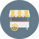 Stand Vending Cart Icon
