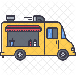 Free 115 Truck Icon Food Truck Svg SVG PNG EPS DXF File