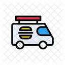 Stall Food Truck Icon