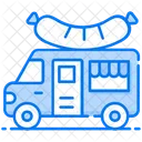 Food Truck Food Delivery Fast Food Icon