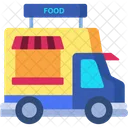 Food Truck Live Food Livraison De Nourriture Icône