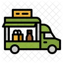 Food Truck Shop Truck Icon