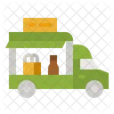 Food Truck Shop Truck Icon