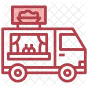 Food Truck Food Van Food Vehicle Icon