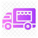 Food Truck Coffee Truck Delivery Truck Icon