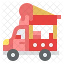 Food Truck Food Stall Truck Icon