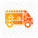 Food Truck Car Delivery Icon