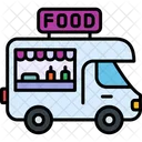 Food Truck Food Vector Icon