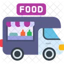 Food Truck Food Vector Icon