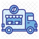 Food Truck Coffee Truck Coffee Shop Icon