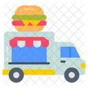 Food Truck Lunch Wagon Chuck Wagon Icon