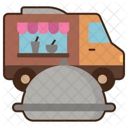 Food Truck Catering  Icon