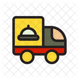 Food Truck Delivery  Icon