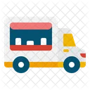 Food Truck Gourmet Street Food Mobile Kitchen Icon