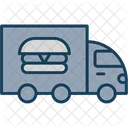 Food Truck Vehicle Icon