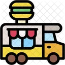 Food Truck Take Away Food 아이콘