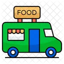 Food Van Food Delivery Food Truck Icon