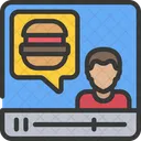 Food Video  Icon