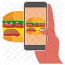 Food Vlog Vlogging Food Streaming Icon