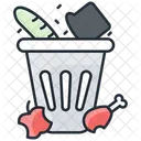 Food Waste Garbage Waste Icon