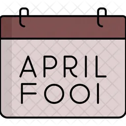 Fools Day Calendar  Icon