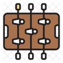 Foosball Indoor Kicker Icon